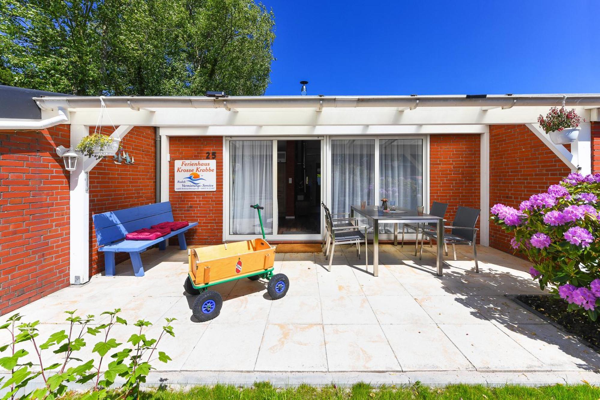Ferienhaus Krosse Krabbe Bensersiel Dış mekan fotoğraf
