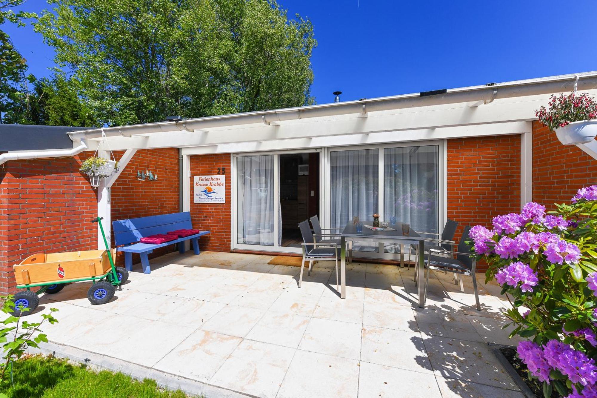 Ferienhaus Krosse Krabbe Bensersiel Dış mekan fotoğraf